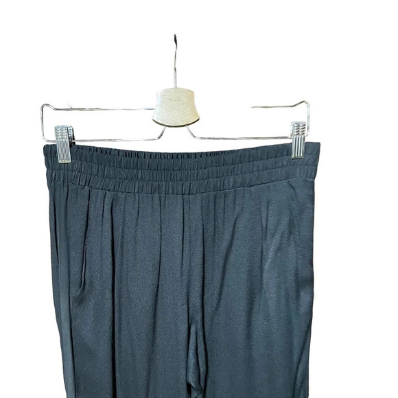 Rebecca Taylor Side Stripe Black Jogger Pants‎ Size 2 - Picture 3 of 9